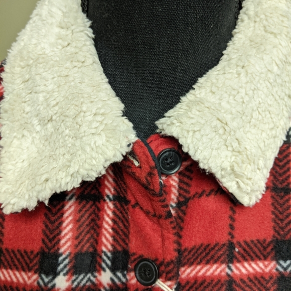 Soho Threads Ladies' Plush Shirt Jacket. - Picture 5 of 5